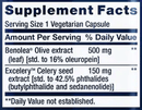 advanced olive leaf vascular support (life extension) supplement facts