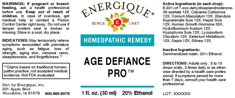 age defiance pro (energique) label