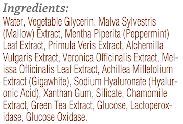 Age Spot Lightening Serum w/ HA (Hyalogic) Ingredients