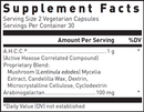 ahcc plus douglas labs supplement facts