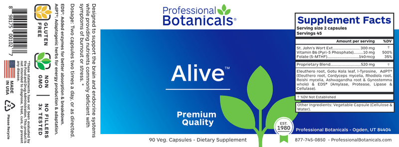 buy alive (professional botanicals)