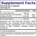 alive (professional botanicals) supplement facts