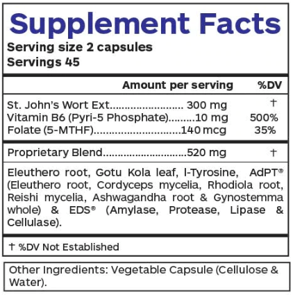 alive (professional botanicals) supplement facts