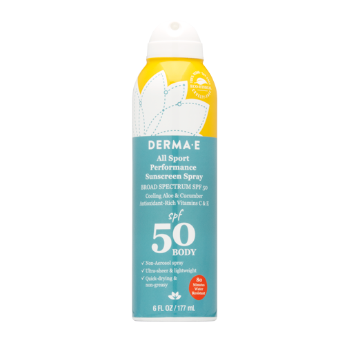 All Sport Performance Sunscreen Spray SPF 50 (DermaE) Front