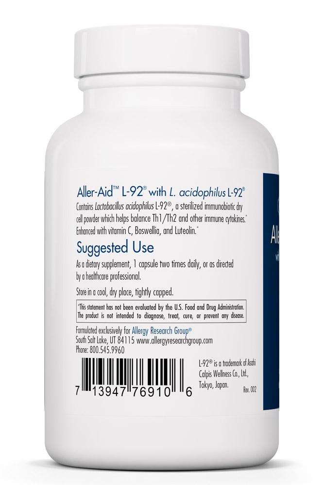 Buy Aller Aid L-92 Allergy Research Group