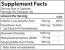 allerbreez (advanced nutrition by zahler) supplement facts