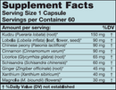 allereze (karuna responsible nutrition) supplement facts