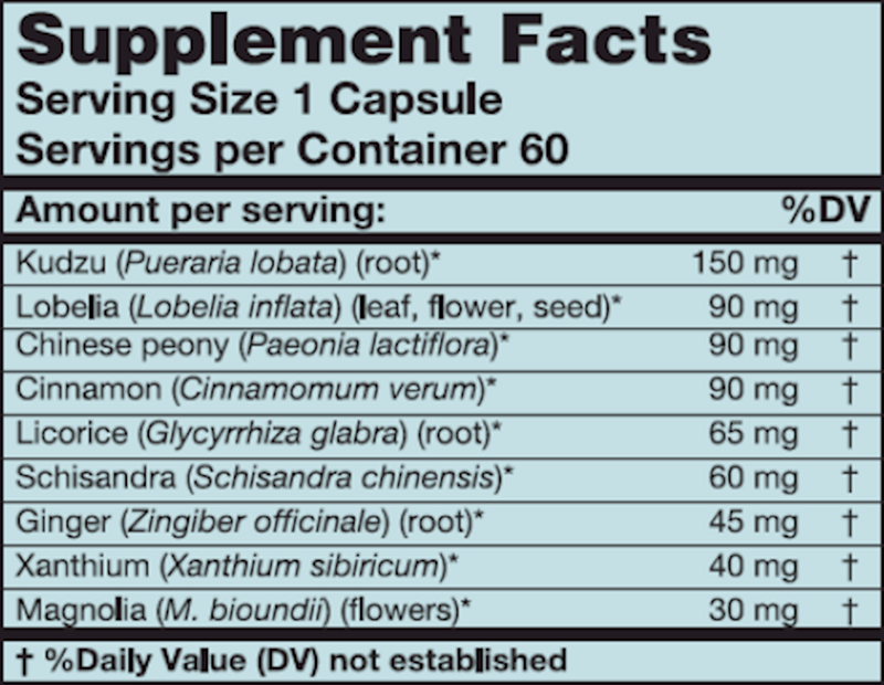 AllerEze (Karuna Responsible Nutrition) Supplement Facts