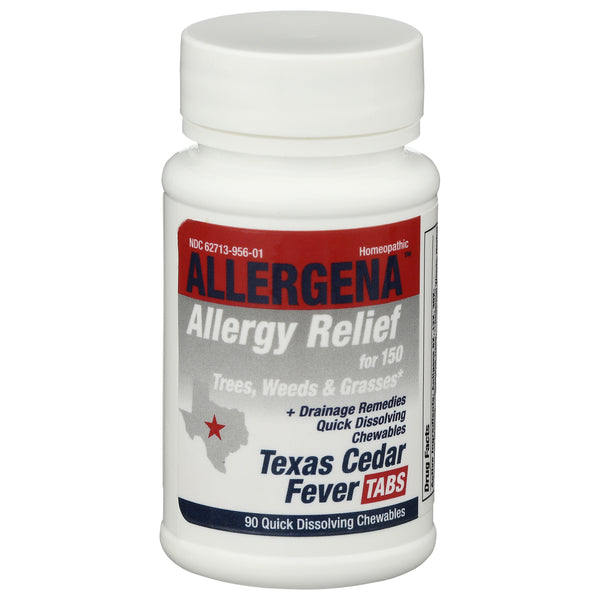 Allergena TX Cedar Fever Allergy Tabs Progena
