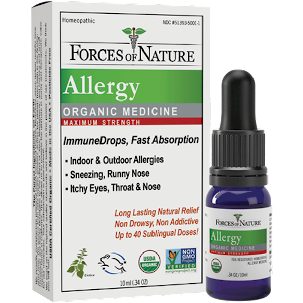 allergy maximum strength (forces of nature)