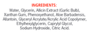 alliderm gel allimax ingredients