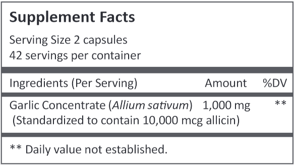 alliimin dr vita aid supplement facts