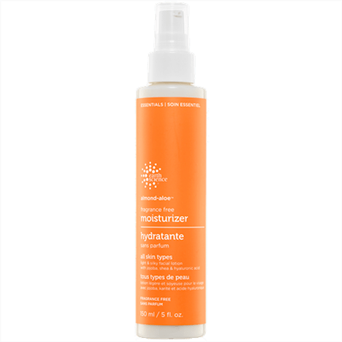 almond aloe fragrance free facial moisturizing lotion earth science