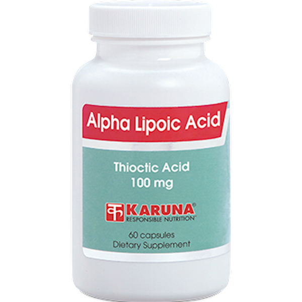 Alpha Lipoic Acid 100 mg (Karuna Responsible Nutrition) Front