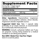 Alpha-Lipoic Acid 180ct  (Doctors Best)