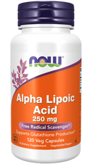 alpha lipoic acid 250 mg (now foods)
