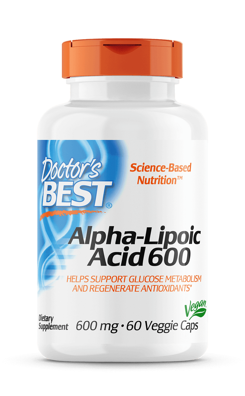 Alpha-Lipoic Acid (Doctors Best) 60ct Front