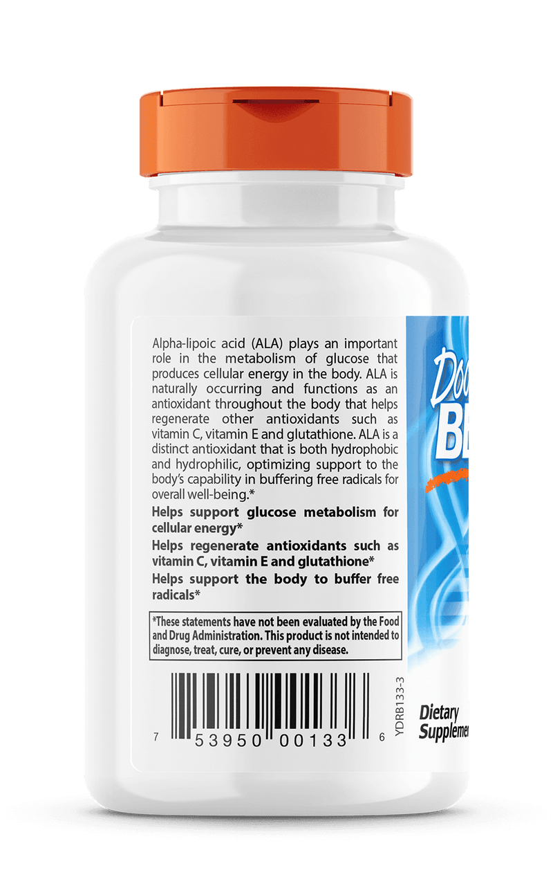 Alpha-Lipoic Acid (Doctors Best) 60ct Side