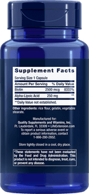 buy alpha-lipoic acid with biotin (life extension)