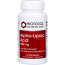 alpha lipoic acid 600 mg (protocol for life balance)