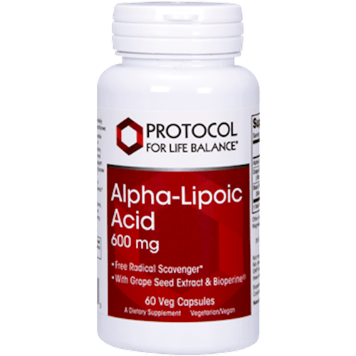 Alpha Lipoic Acid 600 mg (Protocol for Life Balance)
