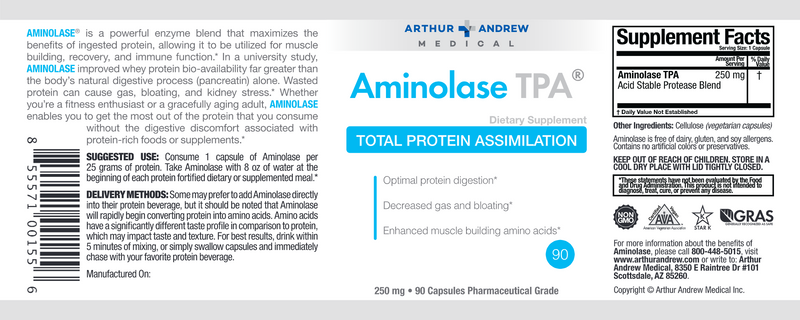 Aminolase TPA (Arthur Andrew Medical Inc) Label
