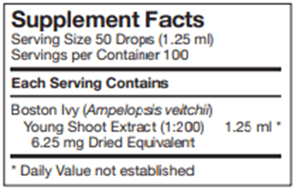 Ampelopsis veitchii 125 ml (UNDA) supplement facts