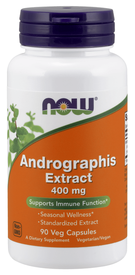 Andrographis Extract 400 mg (NOW) Front