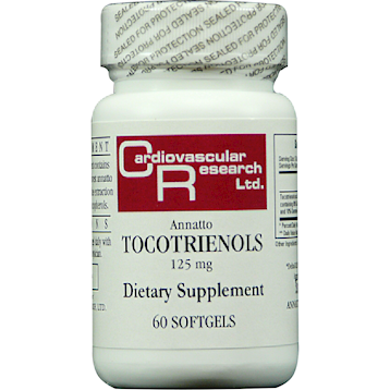 Annatto Tocotrienols 125 mg (Ecological Formulas) Front