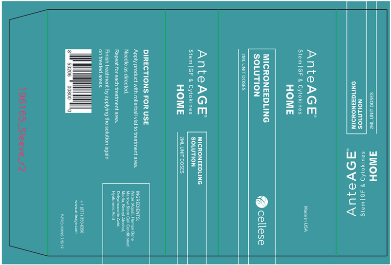 home microneedling solution anteage label