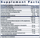 anti-alcohol complex (life extension) supplement facts