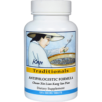 Antiphlogistic Formula Tablets 120ct (Kan Herbs Traditionals) Front