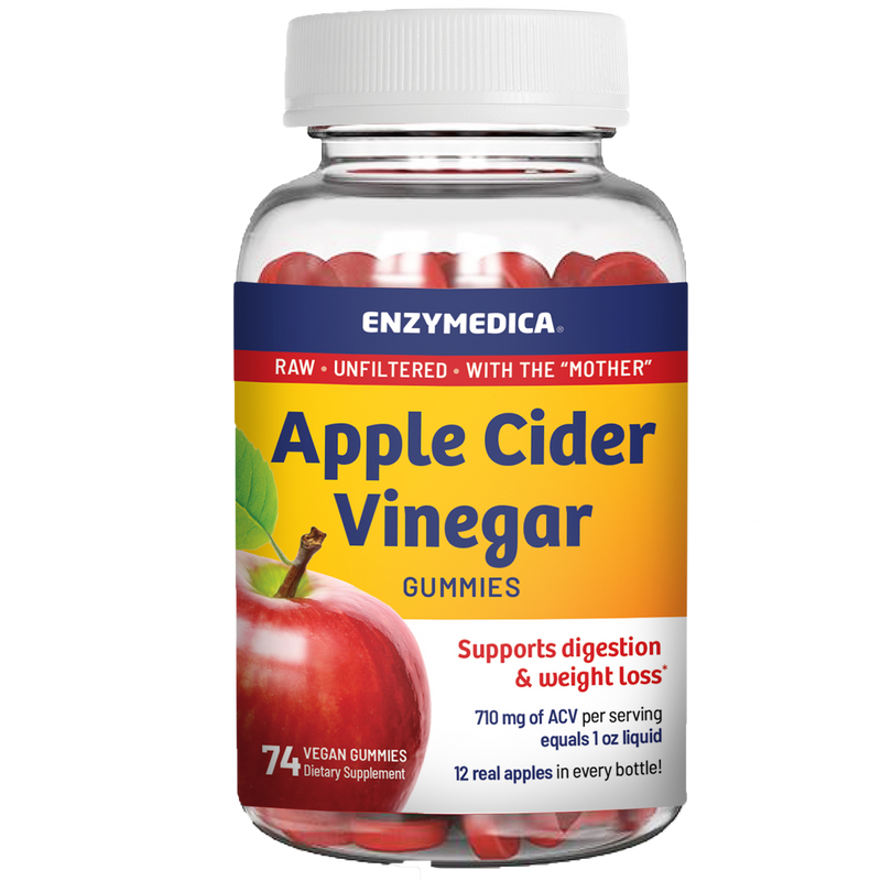 Apple Cider Vinegar Gummies (Enzymedica) Front