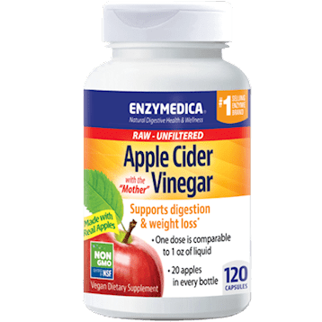 Apple Cider Vinegar Capsules (Enzymedica) 120ct
