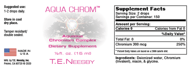 buy aqua chrome 300 mcg (neesby)