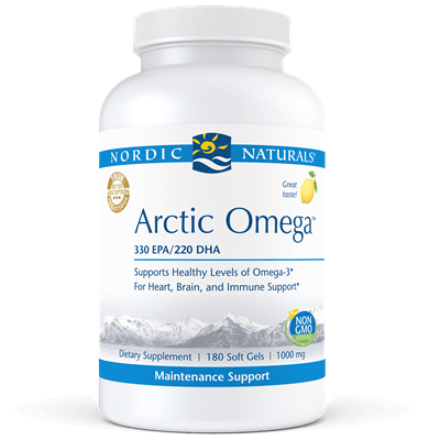 arctic omega soft gels lemon (nordic naturals)