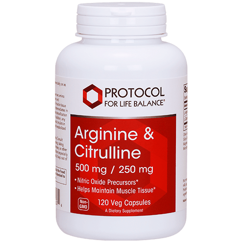 Arginine Citrulline 500/250 (Protocol for Life Balance)
