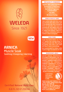 buy arnica muscle soak weleda body care