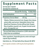 arousal restore formula gaia herbs pro supplement facts