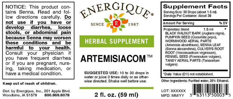 Artemesiacom (Energique) Label