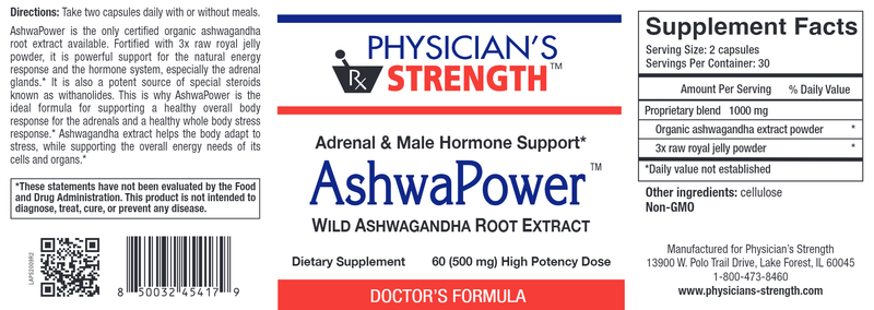 AshwaPower Physicians Strength