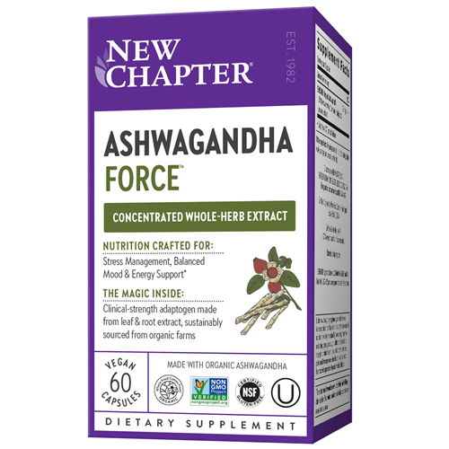 Ashwagandha Force (New Chapter) Front