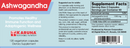 ashwagandha capsules (karuna responsible nutrition) label