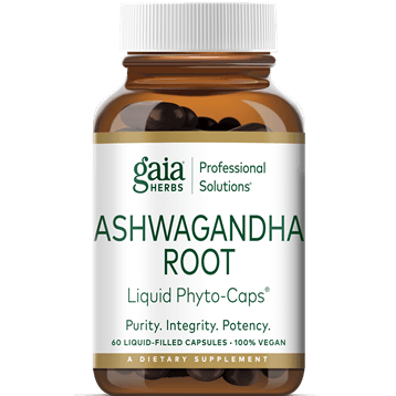 Ashwagandha Root Liquid Phyto-Caps 60ct (Gaia Herbs Professional Solutions)