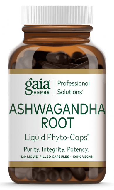 DISCONTINUED - Ashwagandha Root Liquid Phyto-Caps 120ct (Gaia Herbs Professional Solutions)