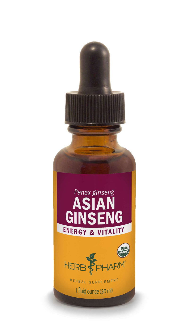Asian Ginseng/Panax Ginseng (Herb Pharm) 1oz