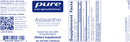 astaxanthin pure encapsulations label