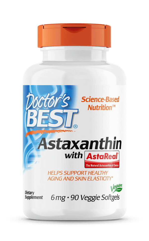 Astaxanthin with AstaReal (Doctors Best) Front