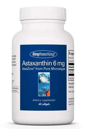 Astaxanthin 6 mg Allergy Research Group