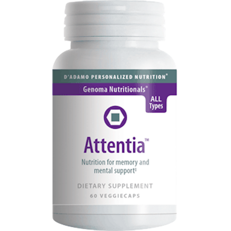 Attentia (D'Adamo Personalized Nutrition) Front